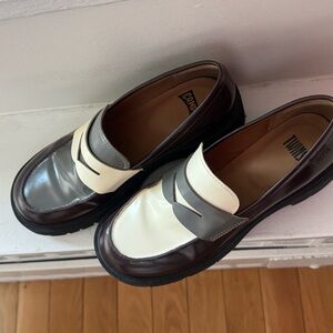 Camper Twins - Two Tone Leather Loafers